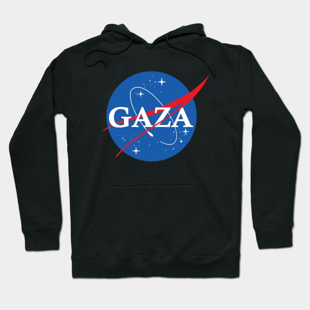 Nasa Gaza Hoodie by Nerd_art